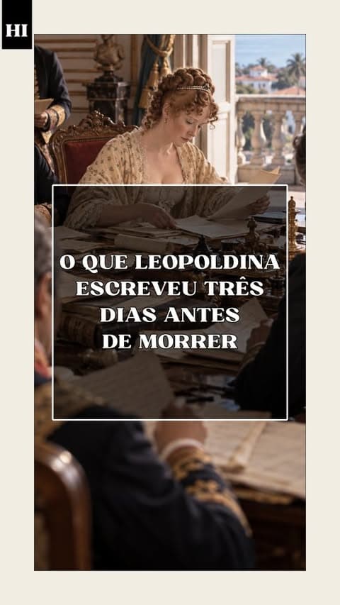 O que Leopoldina escreveu três dias antes de morrer.
Em 29 de agosto de 1822, Leopoldina estava à frente do governo no Rio de Janeiro. Em São Paulo, segundo o próprio Pedro, foi nesse dia que ele conheceu uma mulher chamada Domitila de Castro.
O encontro virou um romance que duraria cerca de sete anos. No ano seguinte, Pedro instalou Domitila numa casa no Rio.
E foi além. Nomeou Domitila dama camarista da imperatriz, um cargo de honra no círculo mais próximo da própria Leopoldina. Depois vieram os títulos. Viscondessa em 1825, marquesa de Santos no ano seguinte. E uma casa luxuosa perto do palácio onde vivia a família imperial.
Leopoldina acompanhava tudo de perto. Em público, mantinha a postura de imperatriz. Nas cartas à irmã, falava de solidão e humilhação.
No fim de 1826, Pedro viajou para o Sul. Leopoldina ficou no Rio, grávida e doente. Perdeu o bebê que esperava e passou a ter febre alta e delírios.
Três dias antes de morrer, mandou uma última carta à irmã. Dizia que não tornaria a vê-la. Pediu que cuidasse dos filhos que deixava. E escreveu que se via esquecida pelo seu adorado Pedro.
Morreu em 11 de dezembro de 1826, aos 29 anos. Pedro não estava lá.
👍 Deixa o like e comenta: você conhecia esse lado da história dela?
📜 Siga @historiailtda.