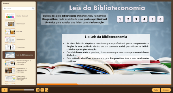 ensino-nacional-curso-avançado-biblioteconomia-leis da biblioteconomia